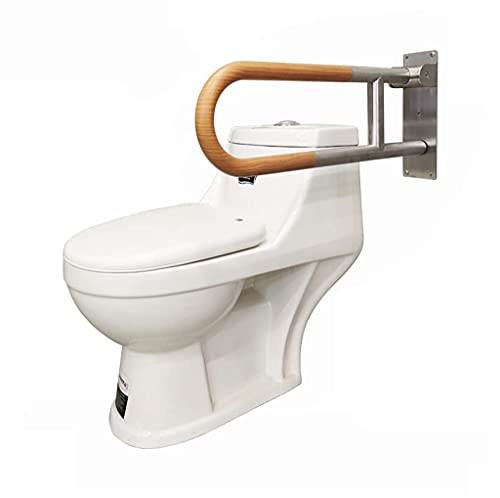 Barre de sécurité en acier inoxydable pour douche et WC ergonomique - 8