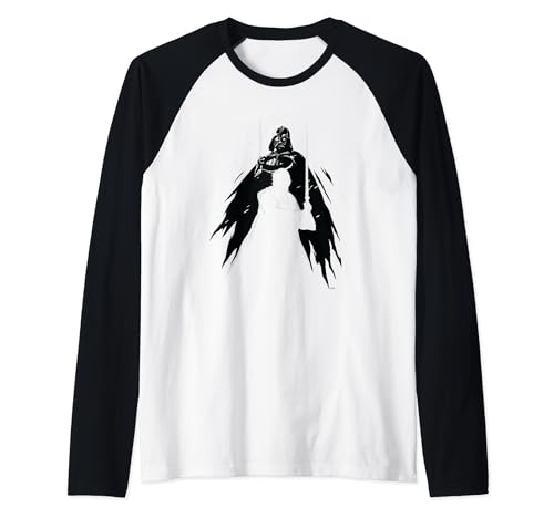 T-shirt Baseball Raglan Star Wars Obi-Wan Kenobi vs Darth Vader pour Fan