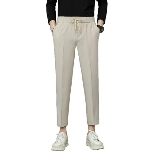 AirFlexion - Ice Silk Comfort Everyday Pants, Super Stretch Lightweight Breathable Loose, Silky-Soft Breathable Non-Deform