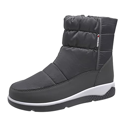 Bottes de neige antidérapantes pour femme pour marcher sur le verglas sans glisser