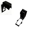 Outlet Cover for Child & Baby Proof CATV/Coax Cable, Safe Phone Outlet Protector, Lockable Design, Easy Installation