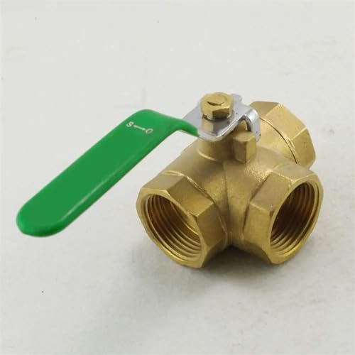 Válvula de latón de 3 vías de 3/4 pulgadas para un control de flujo sin fugas 2