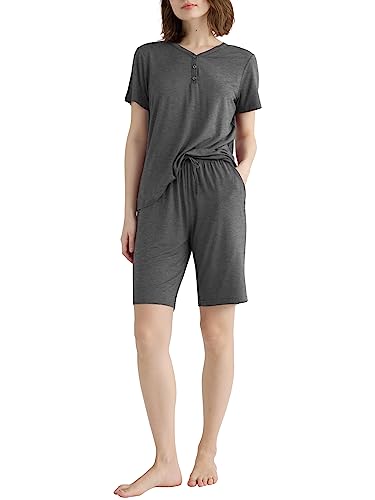 Latuza Women's Viscose Bermuda Shorts Pajama Set