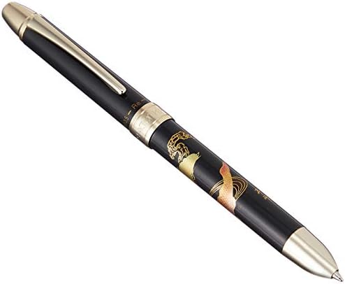 Platinum MWB-3000RM Modern Lacquer 2 Color 0.7 mm Ballpoint Multi Pen 0.5 mm Pencil - Koi Fish Print