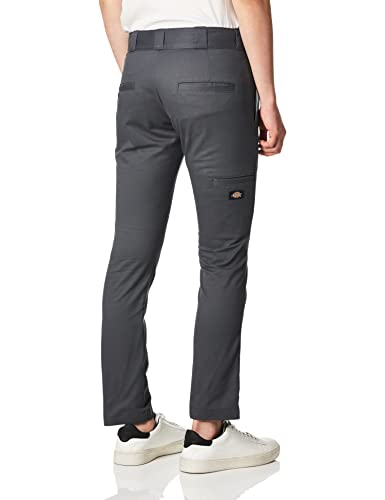 Dickies mens Skinny-straight Double Knee Work Pants, Charcoal, 36W x 30L US - image 3
