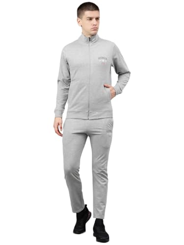 Image of Men's Winter Fleece Tracksuit | Zip-Up Sweatshirt & Track Pants, Soft Fleece Fabric, Warm 2-Piece Sportswear for Gym, Streetwear & Casual Wear |FTS-77
