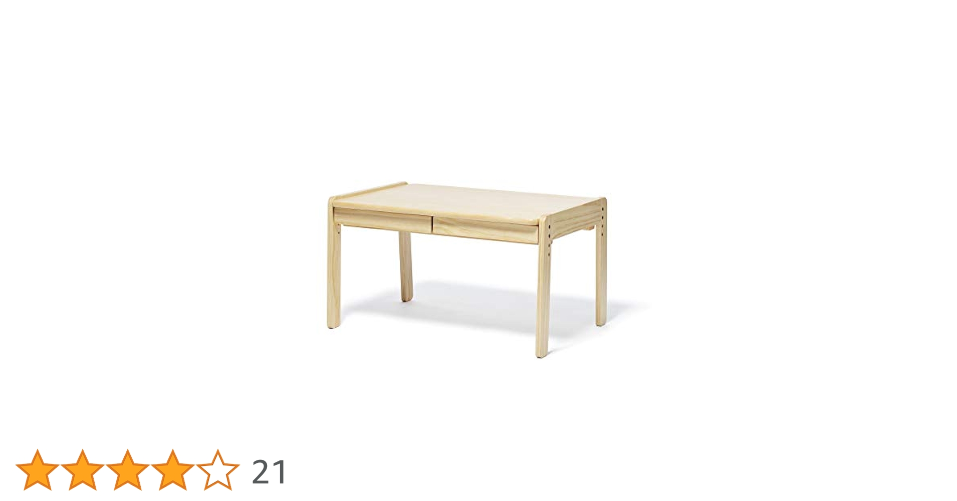Amazon | 大和屋 ノスタ ラージデスク キッズチェアが4脚入る