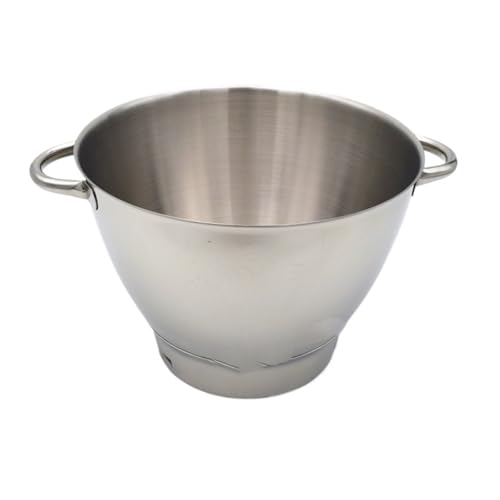 Genérico mixer bowl, Cuenco for mezclar de acero inoxidable, Compatible con KENWOOD, KMC010 KMM030 KVC3100 KVC30 KMC510,for baking & cooking