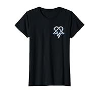 Heart Full Of Ghosts design. Official Ville Valo Merchandise Ville Valo T-Shirts for Men, Women, Girls and Boys; Ville Valo Apparel; Ville Valo Tees; Ville Valo T-Shirt for Adults Lightweight, Classic fit, Double-needle sleeve and bottom hem