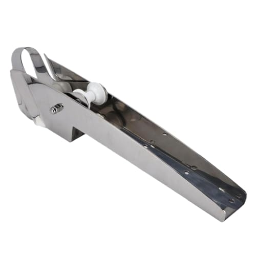 Support de rouleau d'ancrage de 24 pouces en acier inoxydable 316 anti-rouille