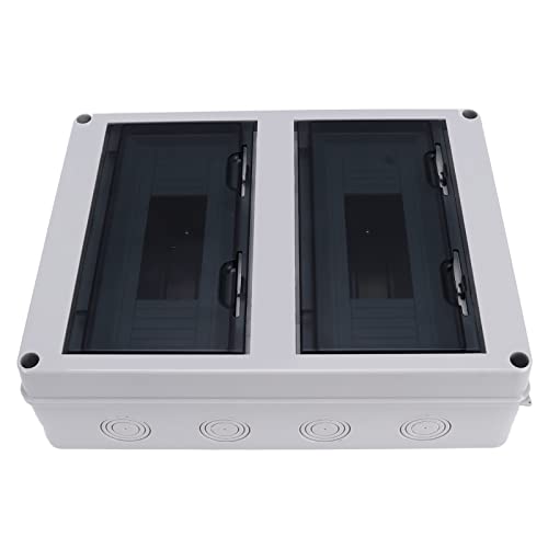 Boîte de jonction IP65 avec couvercle transparent pour protéger 24 modules électriques