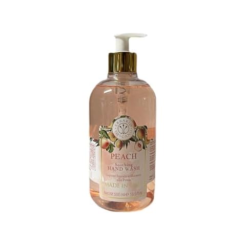 ERBARIO TOSCANO Moisturizing Liquid Soap 16.9 fl. oz Made in Italy (Peach) Cover