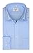 Produktbild Marvelis Herren Hemd, Modern Fit, Extra lang 69er Arm, Bügelfrei, Knitterfrei, 100% Baumwolle, New Kent Kragen (46, Hellblau)