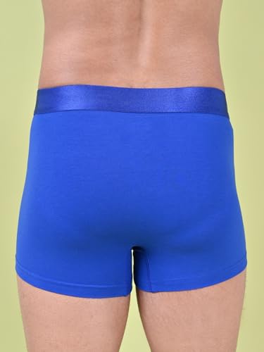 Image of Rupa Colors Pep Collection Trunk for Men, Cotton Blend, Anti Ride-Up, Snug Fit, Pack of 1