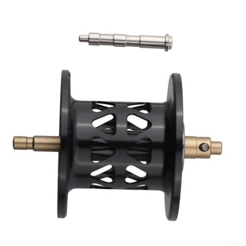 Carrete de pesca para ABU B4P4B5P5 y para modelos STX, resistencia y durabilidad excepcionales (negro)