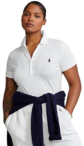 POLO RALPH LAUREN Women's Slim Fit Mesh Polo Shirt4