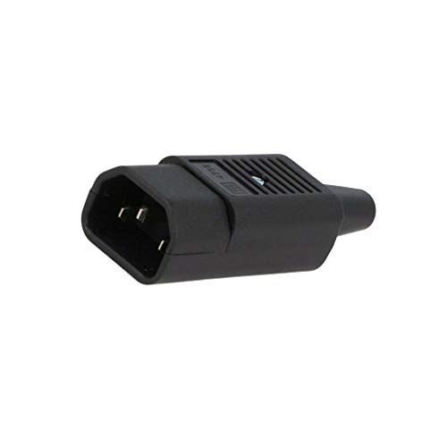 Connecteur alimentation AC 10A 250VAC droit Schurter mâle prise châssis