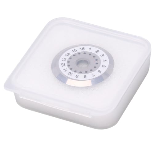 Respicefinem 22mm Fiber Cleaver Blade 16 Sides Fiber Optical Cutting Wheel Replacement for Various Fiber Cleavers Ideal for Optical Fiber Cutting And Cleaving