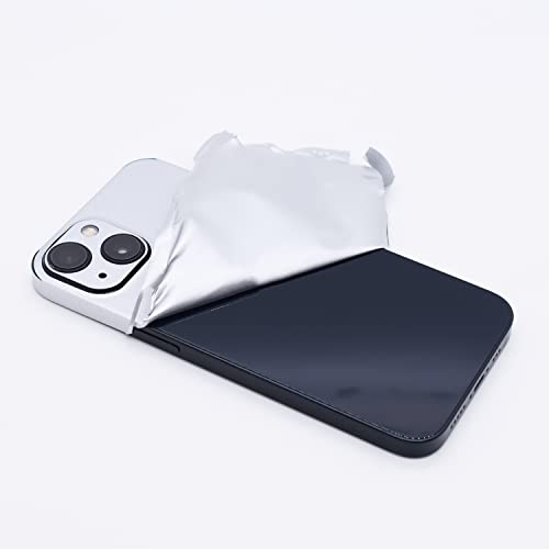 Autocollants iPhone 15 Pro Max argentés lot de 2 anti-rayures - 7