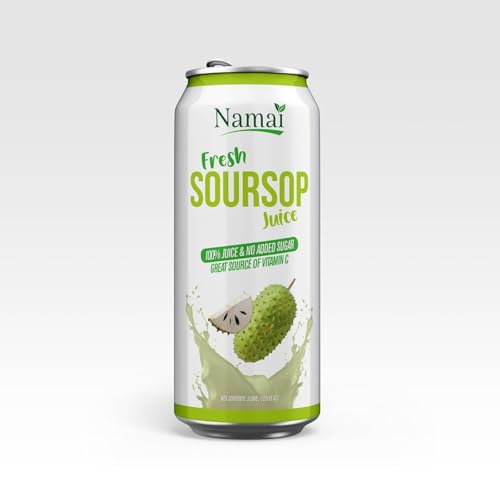 Image of Namai 100% Pure Soursop Juice, No Added Sugar, 24-Pack