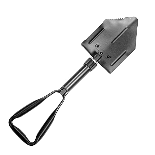 AA Emergency Snow Shovel – For Car, Home and Travel – Compact and Tough for Winter and Adverse Weather, klar