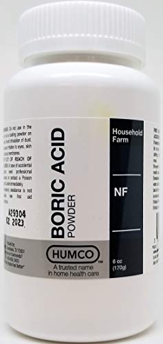 Boric Acid Powder Humco 6oz (2 Pack)