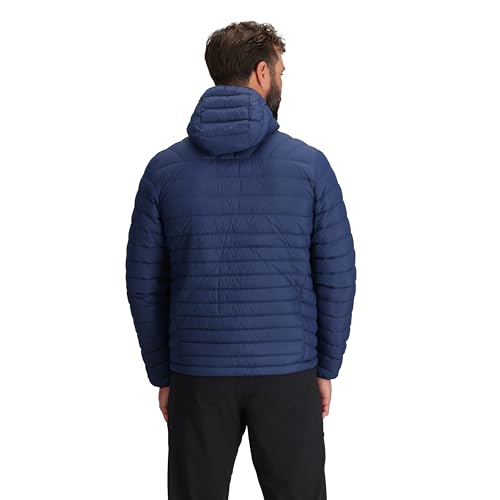 Outdoor Research Men's Transcendent Down Hoodie Jacket | Water & Wind Resistant, Insulated, Lightweight, Standard Fit4