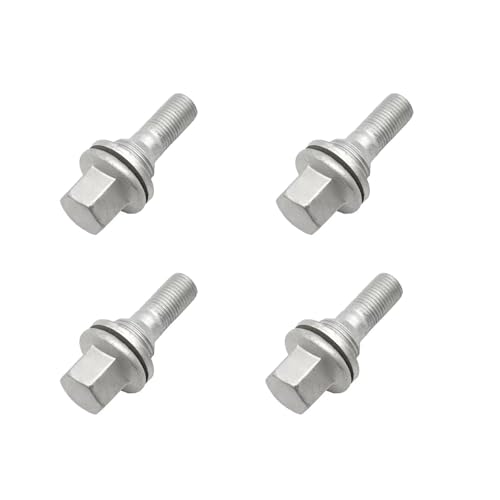 Tuercas rueda M12x1.25 pernos de recambio para llantas de Peugeot 206 207 208 pack de 4 piezas