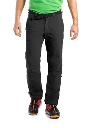 maier sportsMen's Functional Outdoor Stretch Long Maier Sports Men's Functional Outdoor Stretch Long Pants - Black, Medium