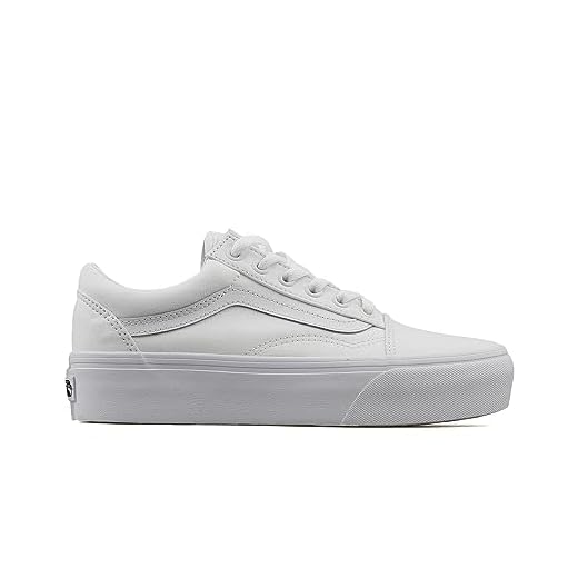 Vans Old Skool Platform Sneakers Kvinnor Vit - 36 1/2 - Sneakers