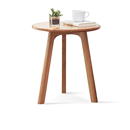 Saturey Mesa auxiliar pequeña para sala de estar, mesita de noche, sala de estar, dormitorio, balcón, mesa pequeña de cóctel