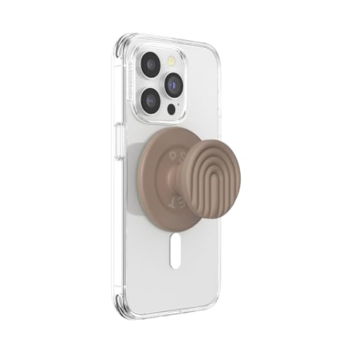 PopSockets Phone Grip for MagSafe with Kickstand Magnetic Stand, Swappable Top