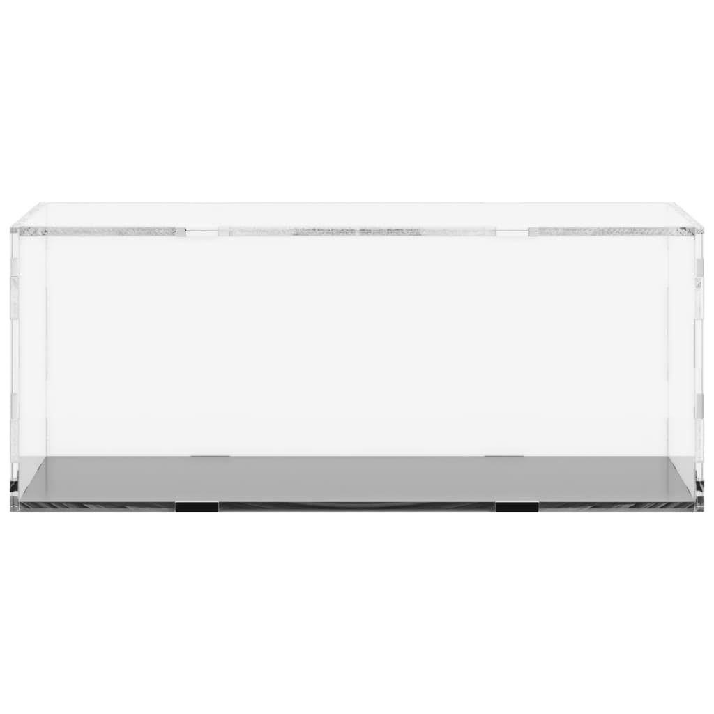 Caja de exposición acrílico Transparente 34x16x14 cm, Vitrinas para Colecciones, Vitrina Expositora para Colecciones, Vitrina para Perfumes, Vitrina Expositora - SPU:154912