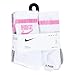 Nike, Boy's, Retro 6-Pack Crew Socks (Toddler/Little Kid/Big Kid), Pink Rise, 5-7 Little Kid