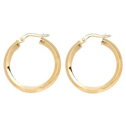 Boucles d'oreilles or jaune indispensables pour parfaire vos tenues d'été