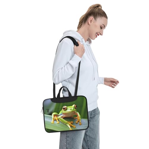 Bolso de hombro para portátil KHiry negro 14 pulg miniatura 7