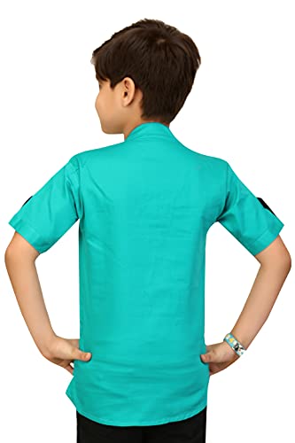 Image of Boys Printed Shrug with Attached T-Shirt