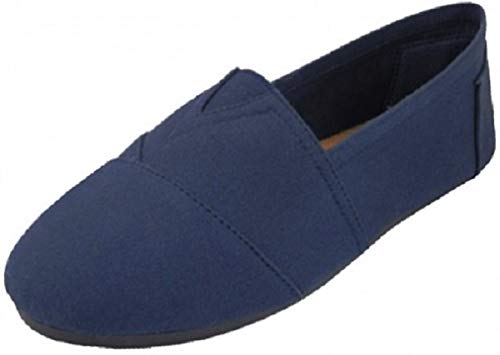 Image of Men's Sneakers Classic Low Top Slip On Shoes Canvas Skate Loafers Sneakers Causal Dress Shoes for Men Comfortable Walking Shoes Slip on Sneakers for Men