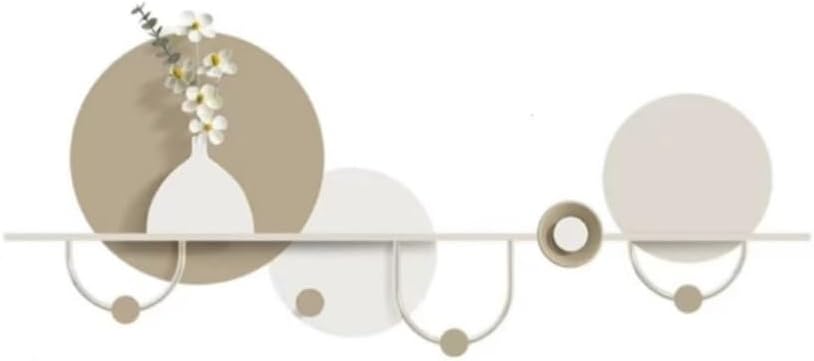 Hat Rack for Wall Modern Iron Wall Hooks - Simple Coat Hangers for Living Room Decoration(85cm)