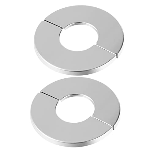 Couvercle mural inoxydable flange pour masquer trou de drain et valve - 8