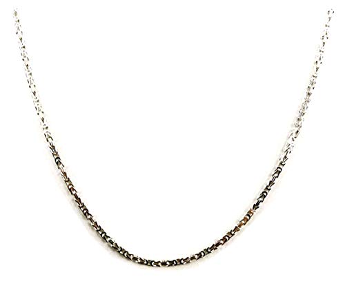 Collier byzantin plaqué argent 3 mm pour sublimer vos tenues du quotidien