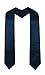 GraduatePro Abschluss Stola Kirche Priester Chor Stahl Erwachsene Unisex Universität Navy blau