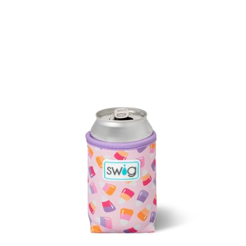 Swig Life 12oz Insulated Standard Can Cooler for Cans & Bottles, Candy Corn