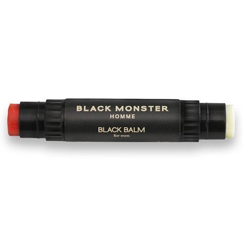 Black Monster Tinted Dual-Sided Lip Balm Lip Care Long Lasting Tinted Lip balm for Men and women for Dry, Cracked, Chapped Lips Semi Matt (Cherry)