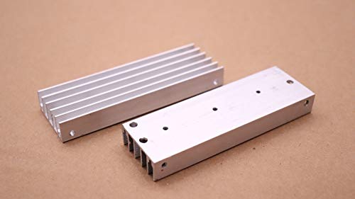 Image of Aluminum Heatsink 100 * 13 * 34 mm Heat Sink Cooling LED Power for Electronics (4 INCH HEATSINK)