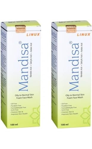 Alpenia MANDISA FOAMING FACE WASH (100ml)- (Pack of 2 * 100ml) (200 ml)