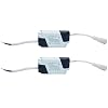 35W LED Driver 300mA Constant Current High Power AC 85-265V Output 12-18V DC Female Connector with Clip External Power Supply LED Ceiling Lamp Rectifier Transformer