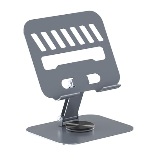 Support ordinateur portable pour le télétravail avec base pivotante 360