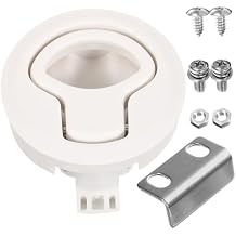Boat Latch Round Slam Latch Locking Deck Hatch Pull for Rv Pontoon Boat Sailing