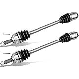 BRTEC 2PCS Front CV Axle Shaft Assembly Compatible with Subaru Baja 2003-2006, Forester 2000-2002, Impreza 2001-2004, Legacy Outback 2000-2004 - 66-7259